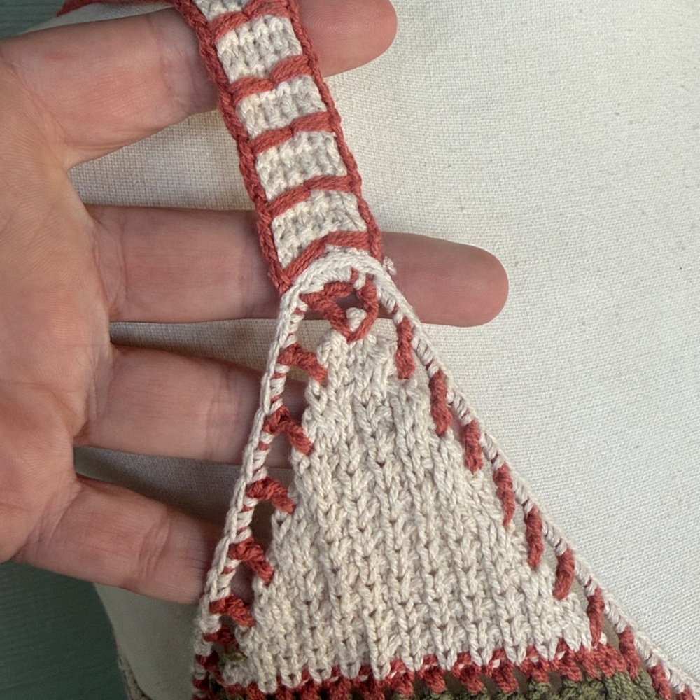 Hem & Thread Multicolor Crochet Tank Top - Picture 2 of 7